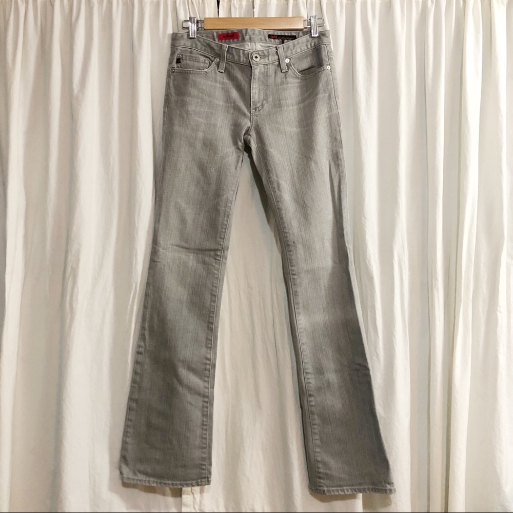 AG ADRIANO GOLDSCHMIED Gray The Angel Bootcut Jean